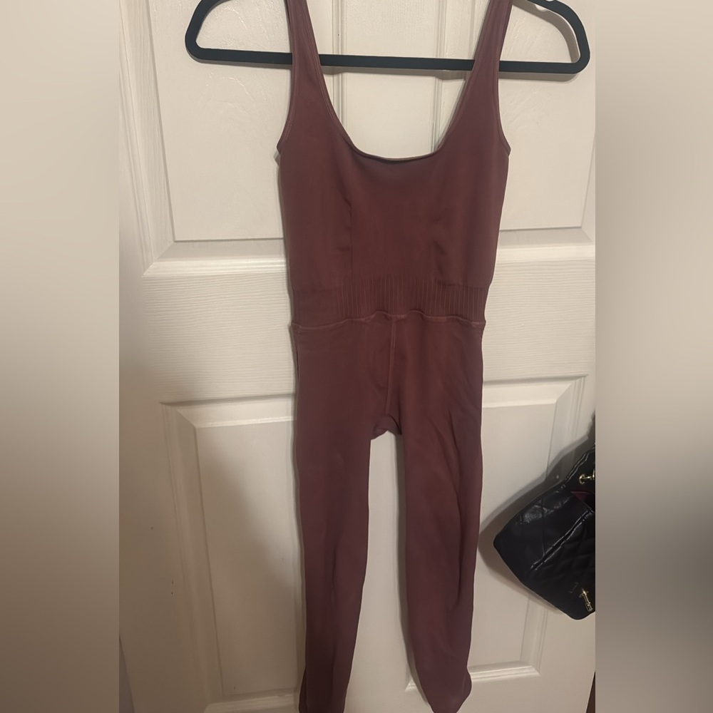 Stylish Brown Jumpsuit - Picture 3 of 4